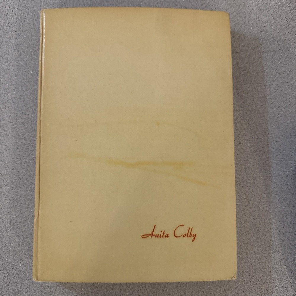 Anita Colby's Beauty Book Anita Colby Hardcover Sixth Printing 1952 1st Edition